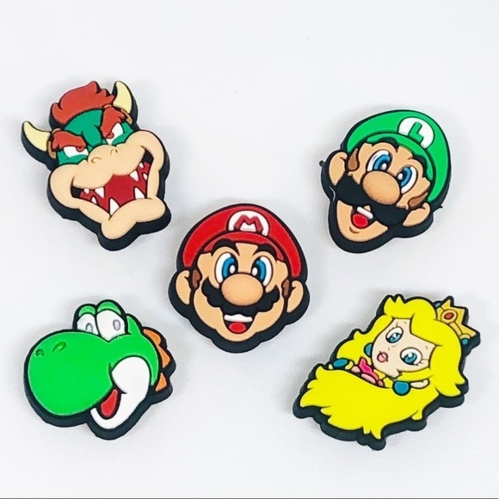 Super Mario Shoe Charms for Crocs [PRICE FIRM]